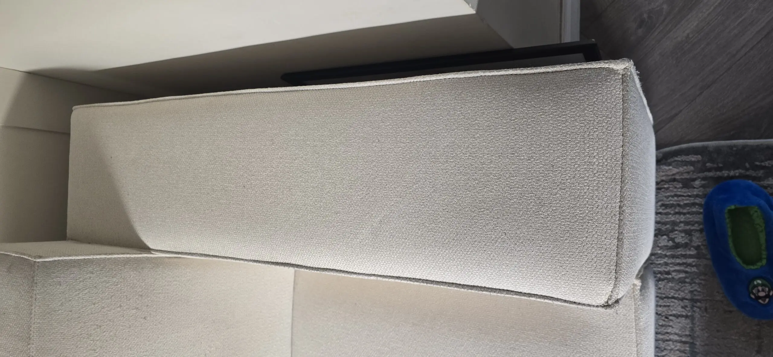 Sofa Club 3 seater and footstool in Almost Oyster