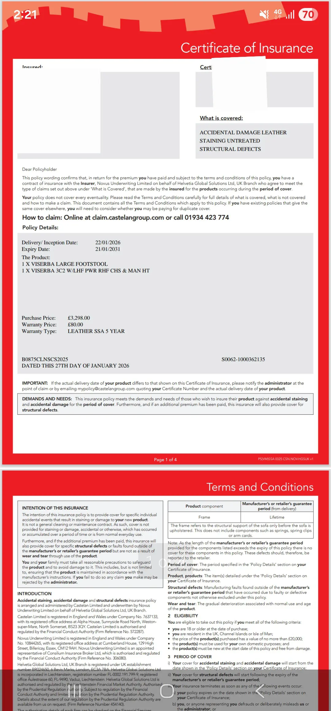Brand new SCS Leather corner recliner sofa in light grey macadamia 830- trim stainless steel feet. Also footstool.Please see photos for the colour macadamia and the measurements of the sofa. (Open to sensible offers)