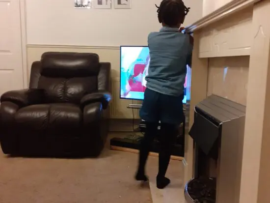 Chair that has hardly been used. Bought woth corner and two seater but not enough space in the living room