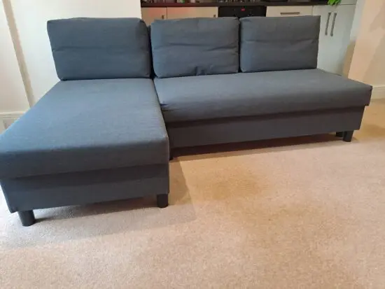 IKEA Dark Grey ÄLVDALEN 3 seater sofa-bed