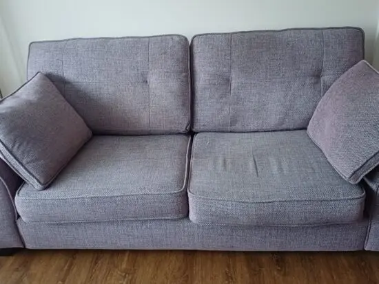 2 Maroon 3 Seater Settes