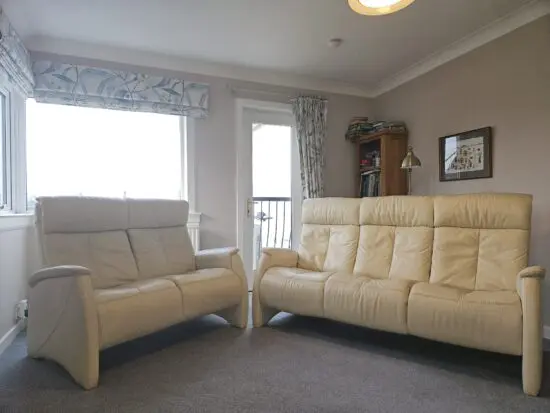 BARDI Designer Italian Leather 3 seater and 2 seater sofas