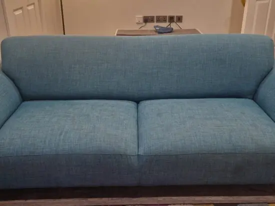Dfs teal sofa