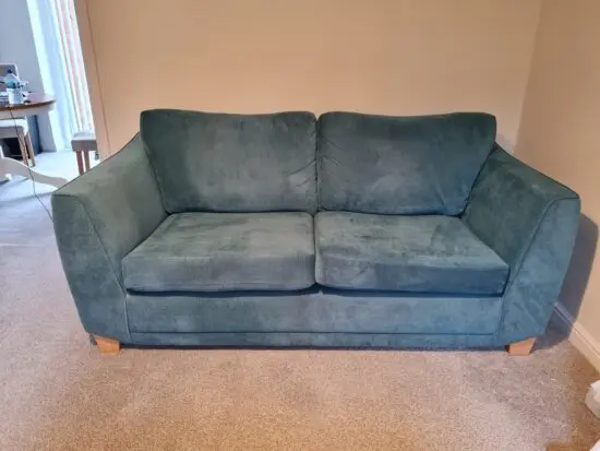 DFS Teal 3 seater and 2 seater