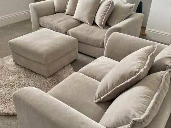 Affordable Beige 3+2 seater sofa set ~quick delivery