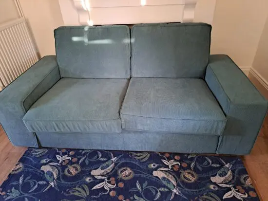 IKEA kivik green 2 seater sofa x2