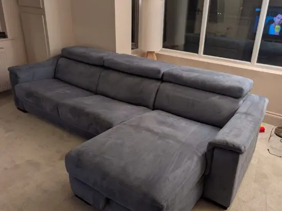 Sofology Chaise 3 sofa with bed and ottoman storage