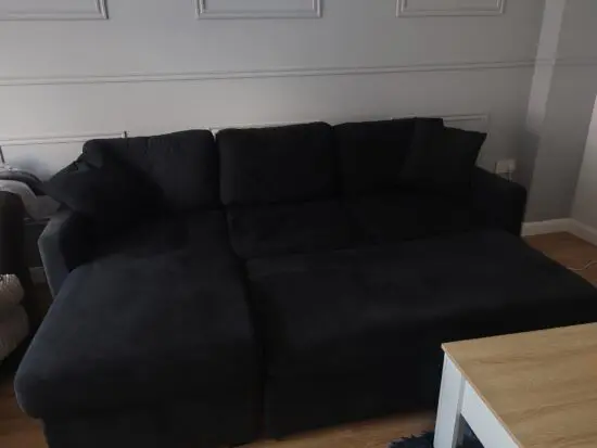 Habitat LH corner Sofa Bed with Storage