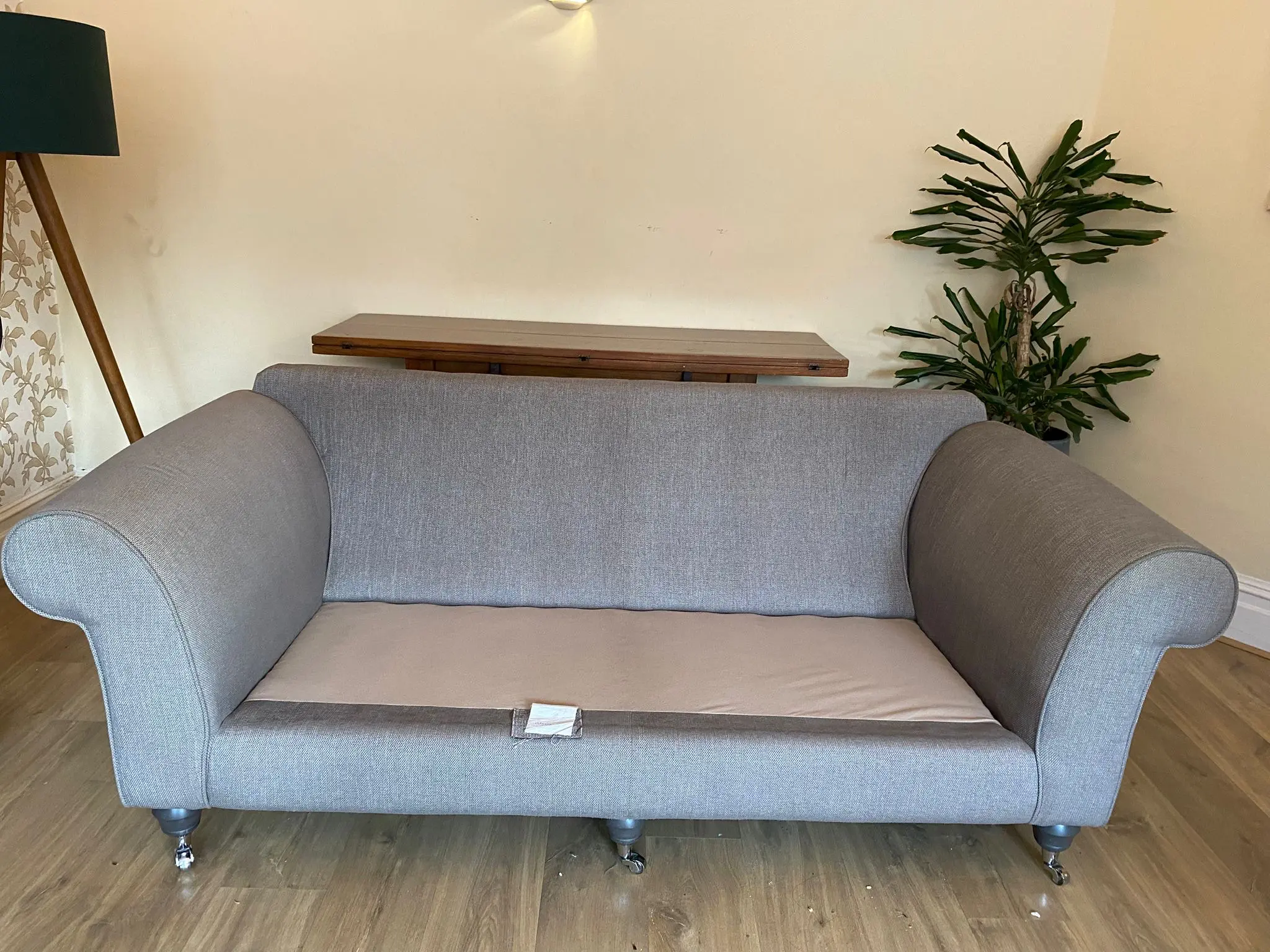 2 Furniture Village Sofas Grey 3 seater and 2 seater