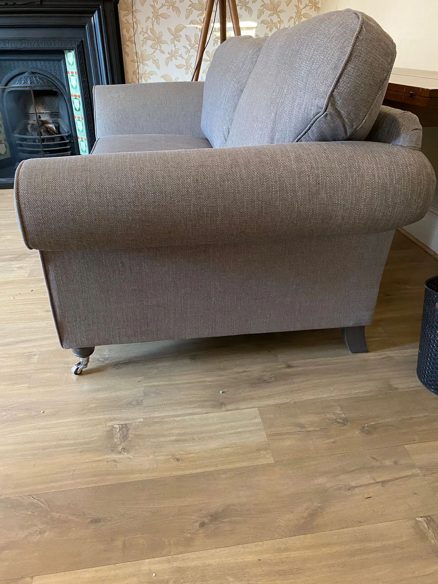 2 Furniture Village Sofas Grey 3 seater and 2 seater
