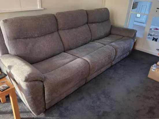 SCS Ethan Grey 4 Seater sofa