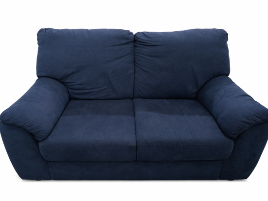 Milano Two Seater Navy Blue Sofa