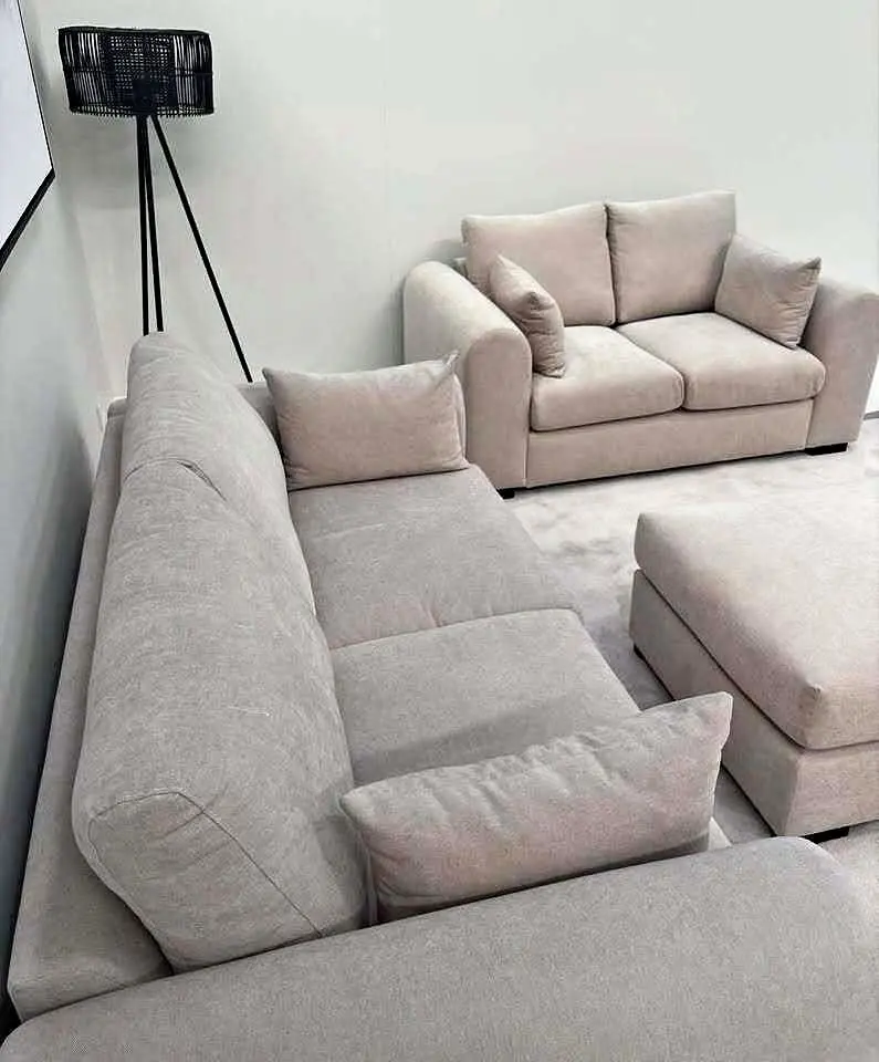 Darcy Cream 2 Seater & 3 Seater in Stock