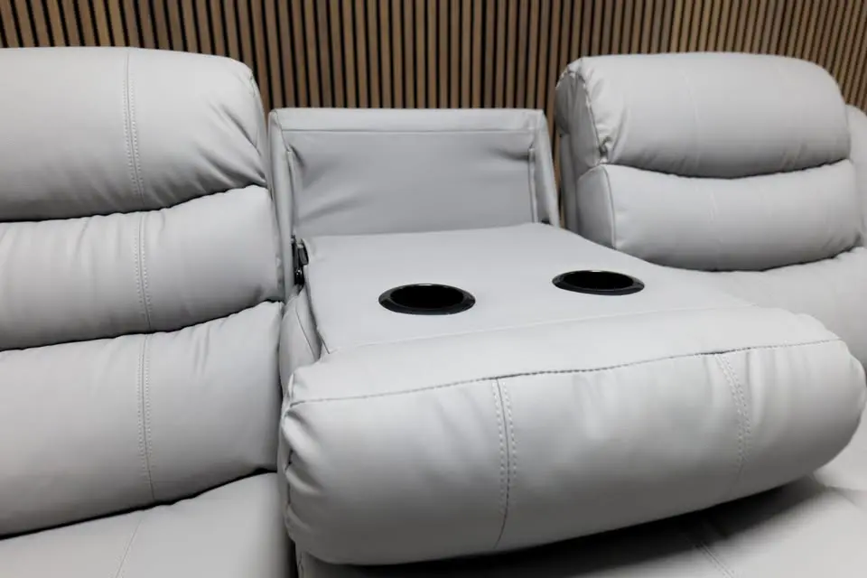 3 Seater Recliner & 2 Seater Manual Leather Recliner