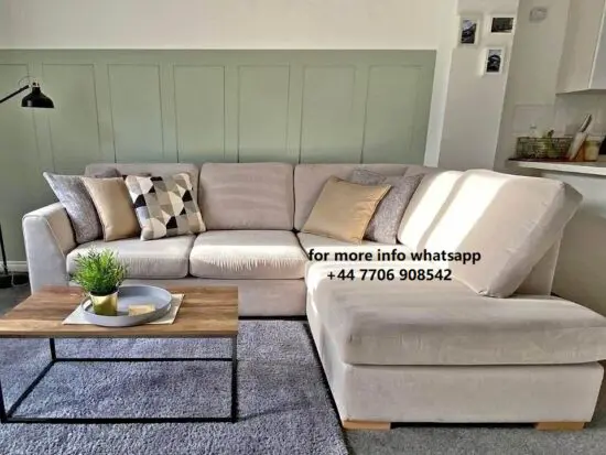 DFS 4x Seater Sofa Colour Cream For Sale