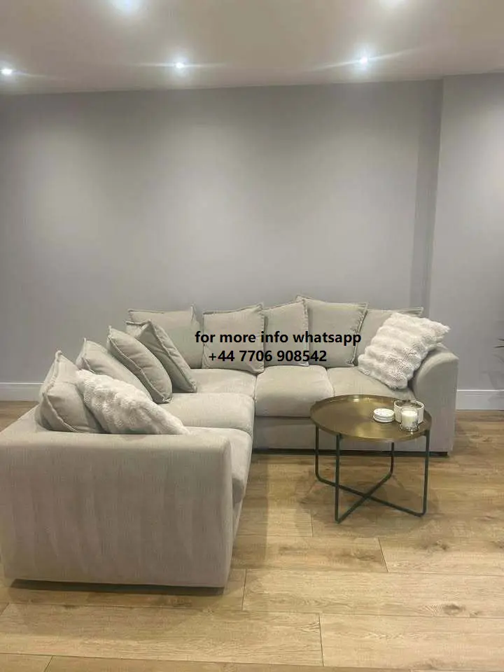 DFS 5x Seater V Shape Corner Sofa