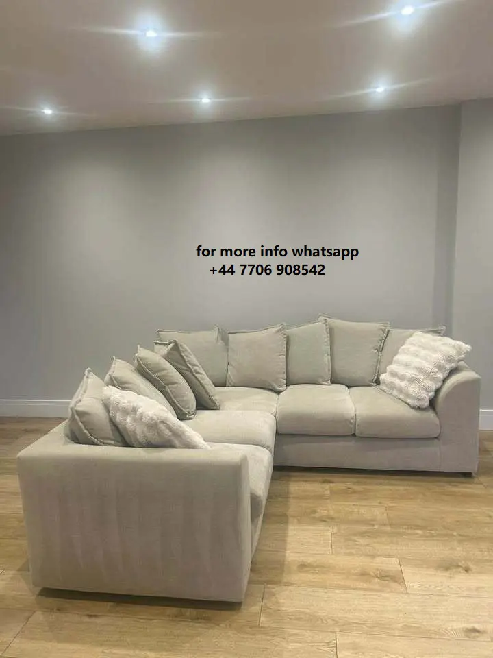 DFS 5x Seater V Shape Corner Sofa