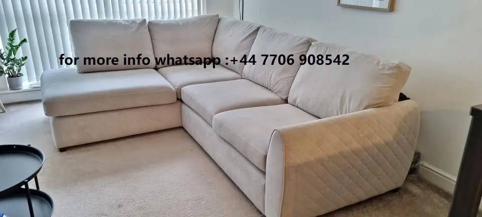 Dfs Cream Sectional Couch For Sale