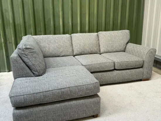 Stunning Grey Next Stamford L-Shape Corner Sofa