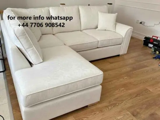 DFS 4x Seater Corner Sofa Cream Colour