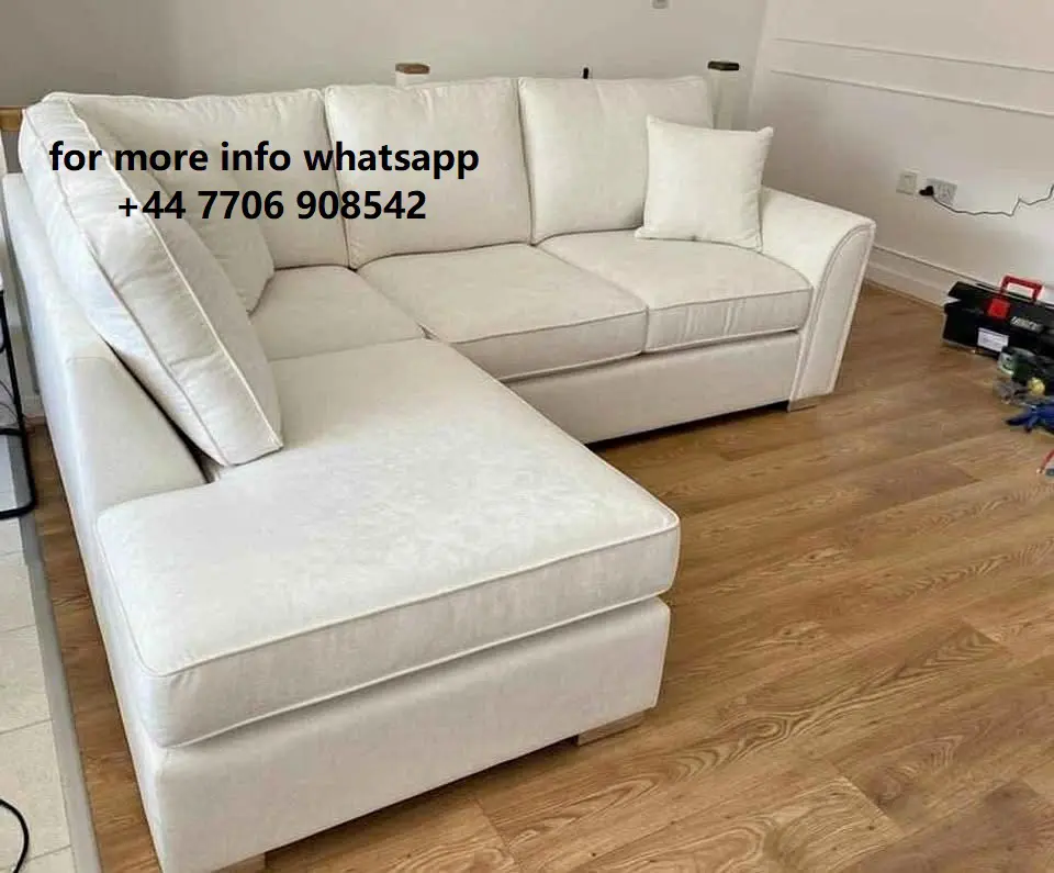 DFS 4x Seater Corner Sofa Cream Colour