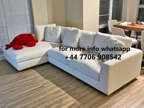 DFS Calix Corner Sofa For Sale Grey Colour