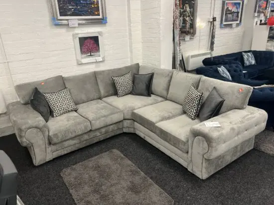 Verona 5x Seater Dual Arm Corner Sofa For Sale