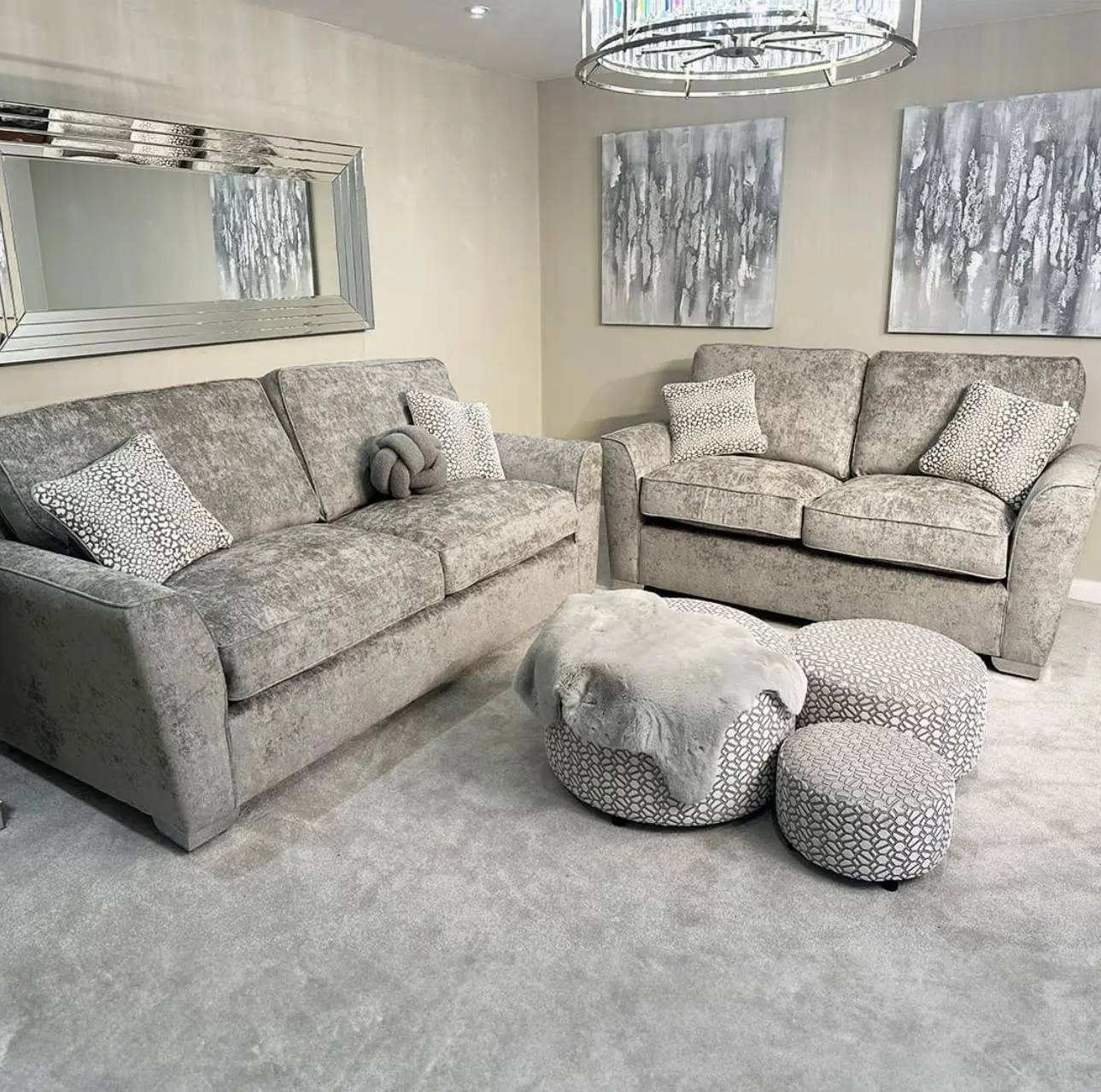 Grab this 3+2 Sofa Set For Sale