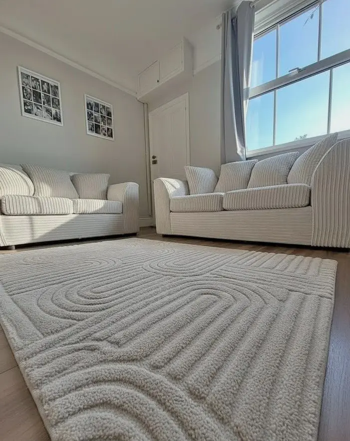 Darcy Cream 2 Seater & 3 Seater Sofa in Stock