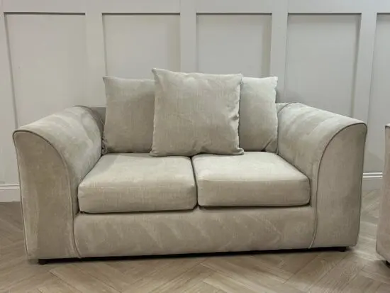 Cream 3+2 Seater Sofa Set
