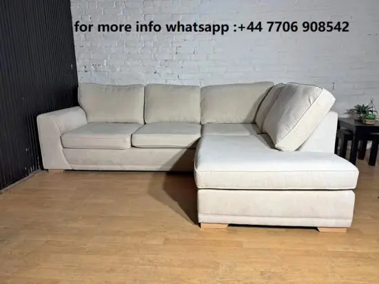 Chelsea Cream Corner Sofa For Sale