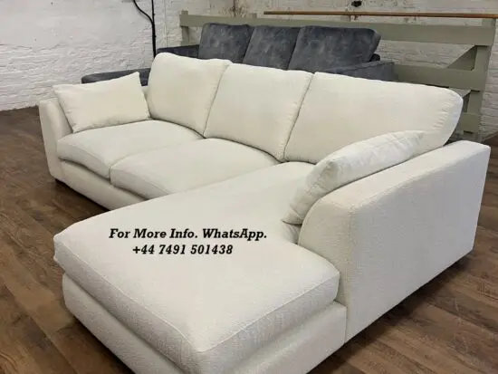 Dfs Calix Lvory Corner Sofa For Sale