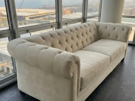 3+2 Chesterfield Loveseat For Sale Now