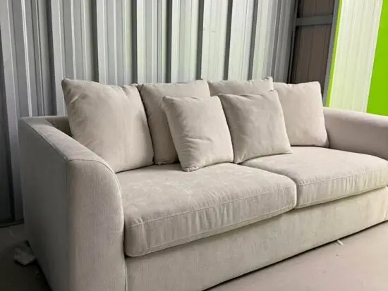 DFS Cream 3 Seater Sofa With Cushions For Sale COD