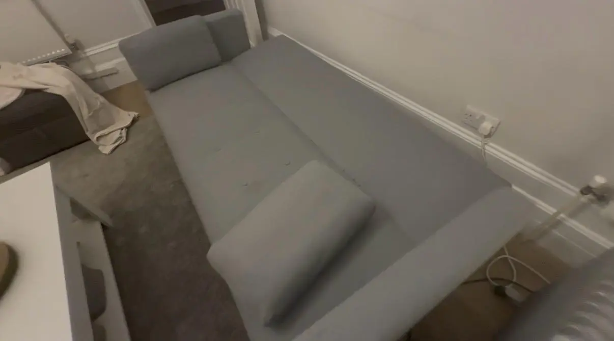 Dusk Hudson Click Clack Sofa Bed - Mid Grey - 329