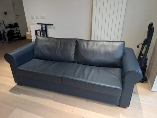 Selling blue sofa bed