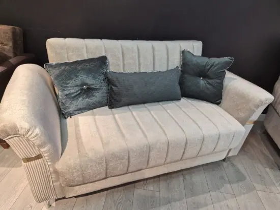 Brand new 2 seater cream