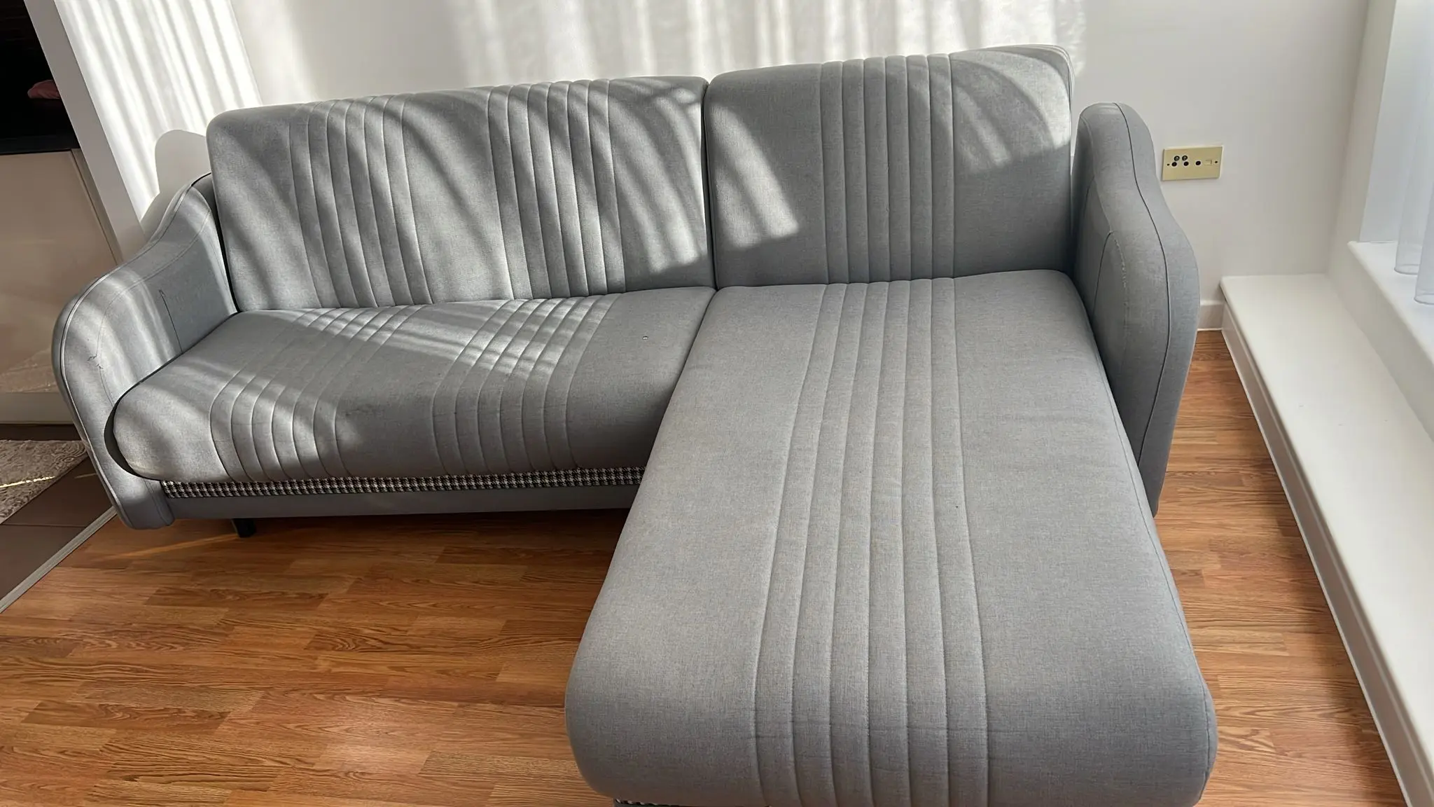 Grey corner sofa great condition !