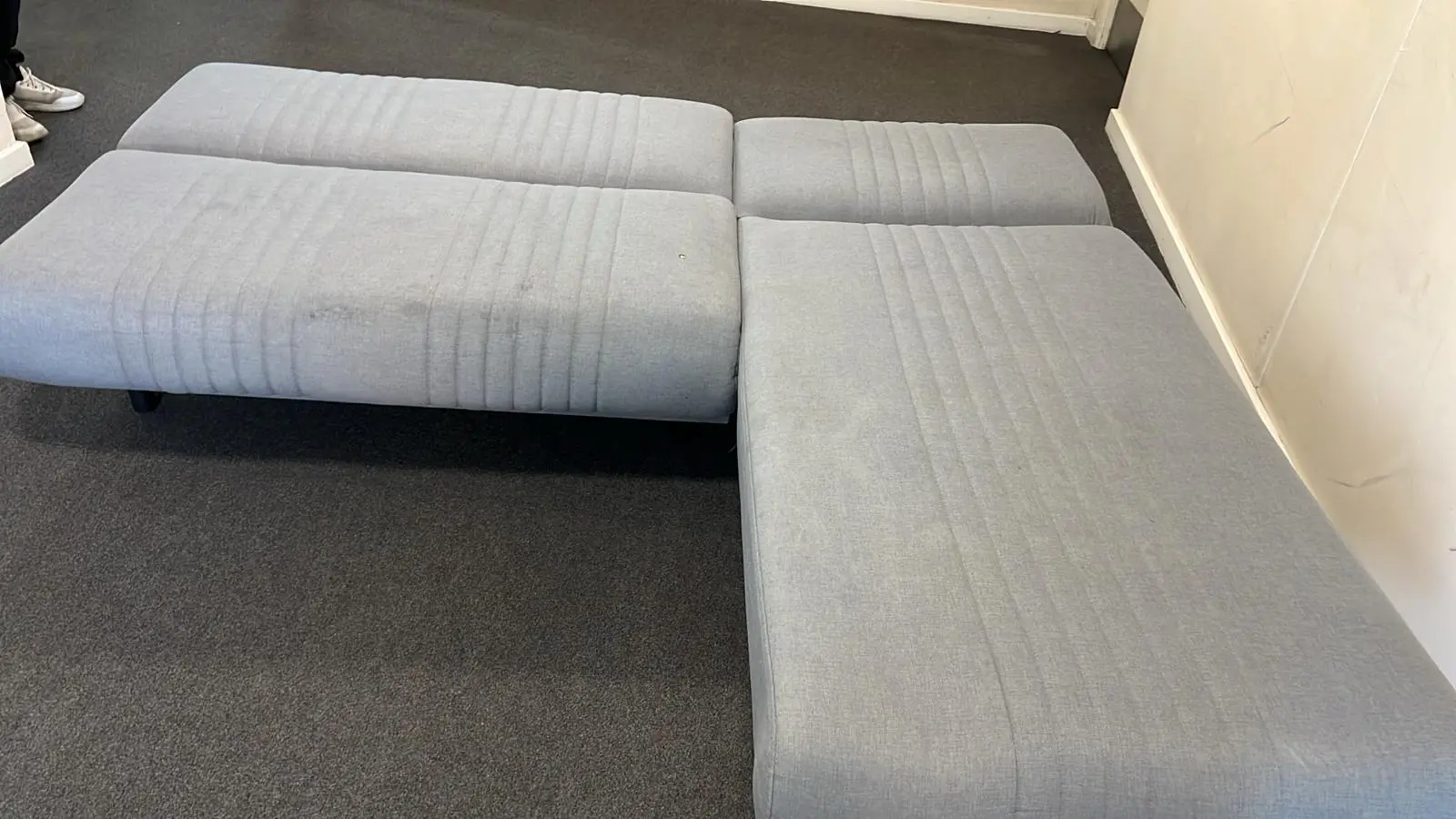 Grey corner sofa great condition !