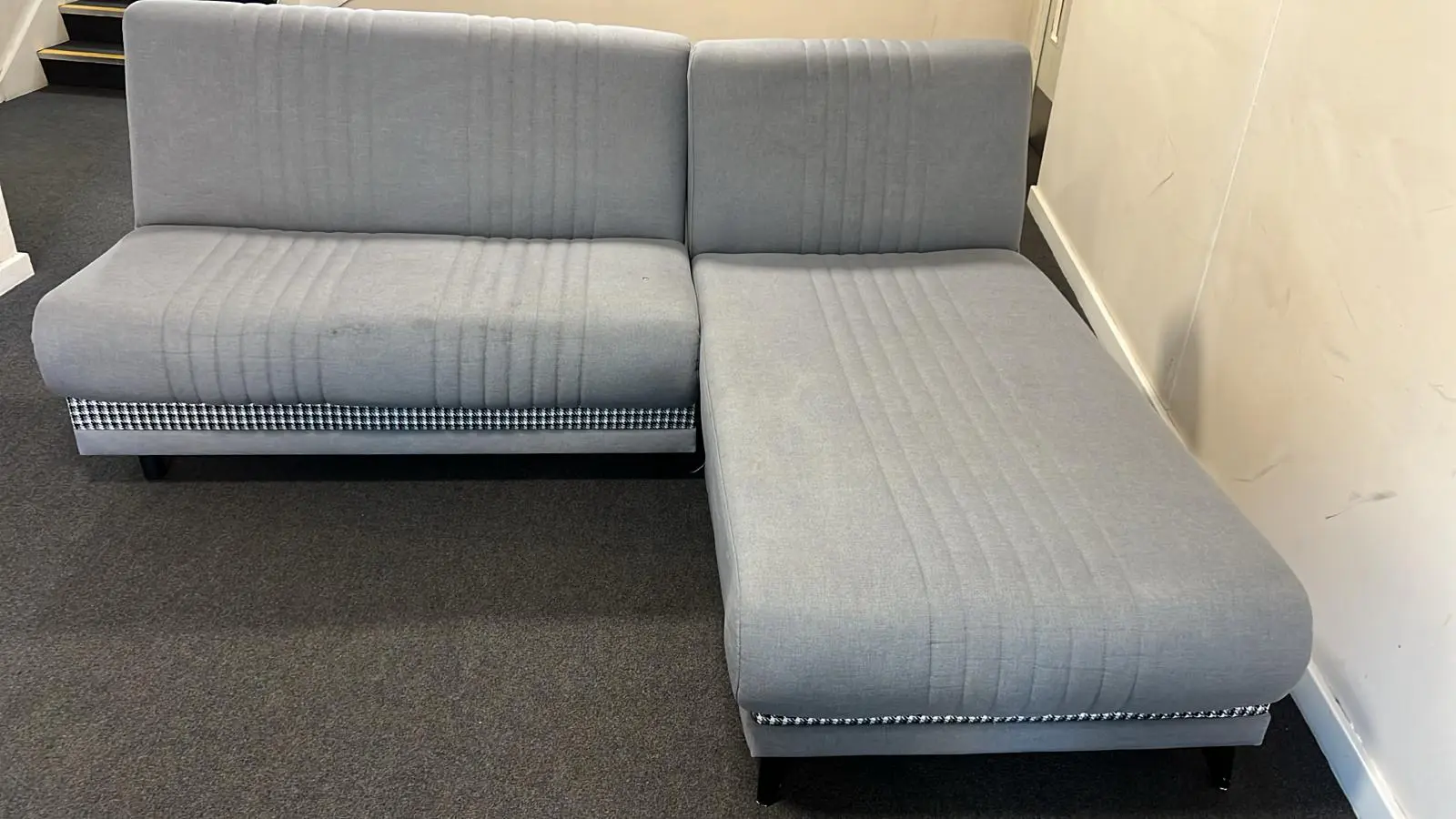 Grey corner sofa great condition !