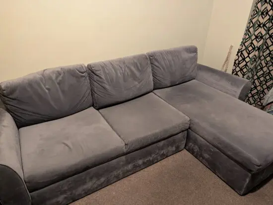 John Lewis Grey Sansa 3 seat Sofa