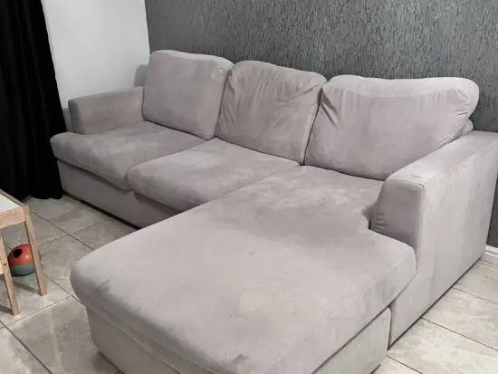 L Shaped DFS 3 Seater Sofa
