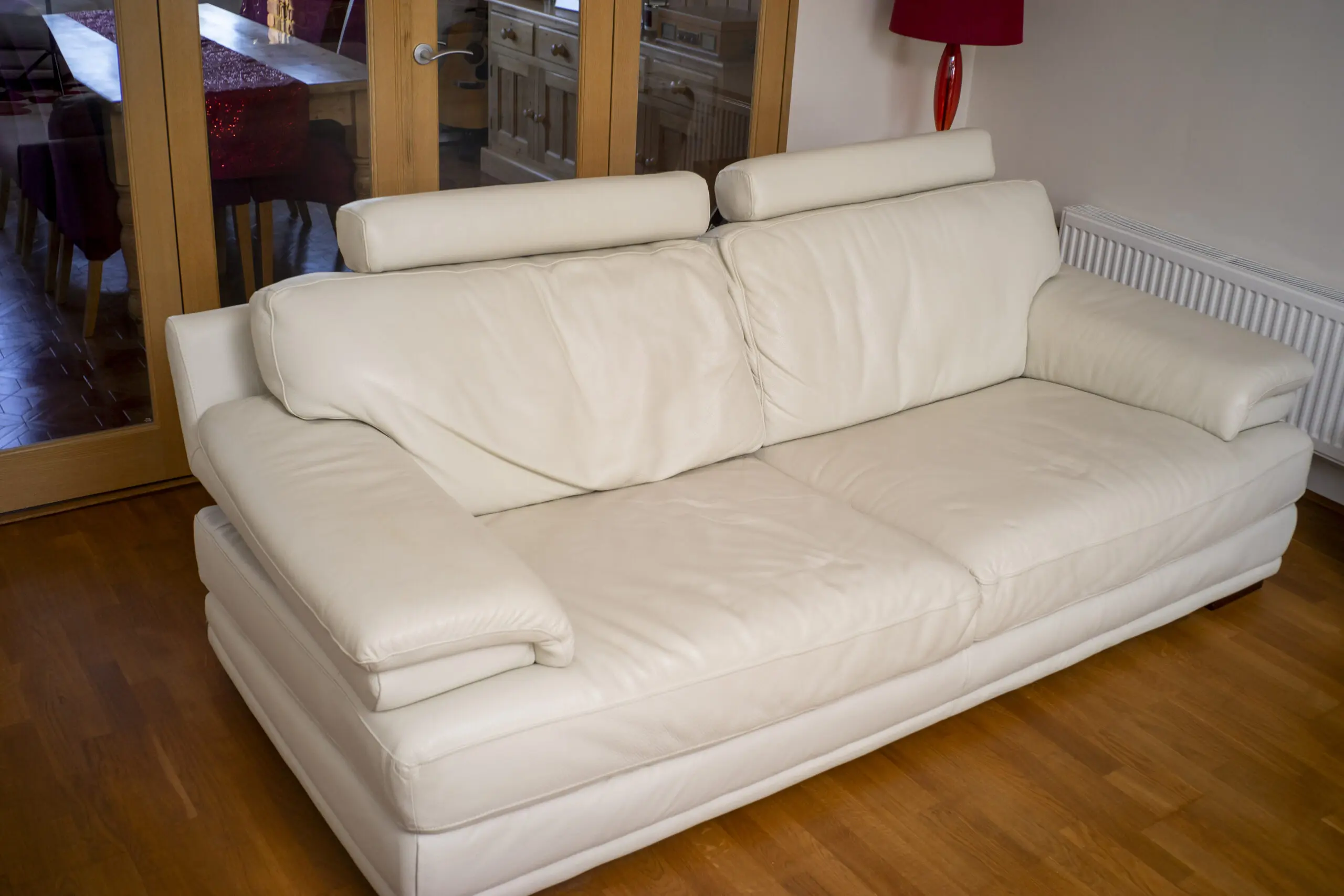 sophology, ivory, 4 piece sofa set.