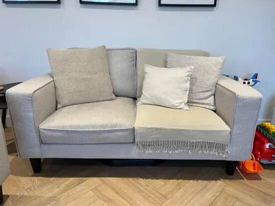 Dusk 2 seater beige sofa x2
