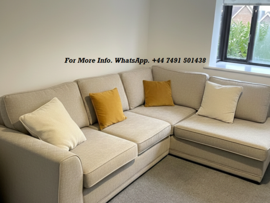 Dfs Orka Range Upholstered in a Beige Fabric Sofa