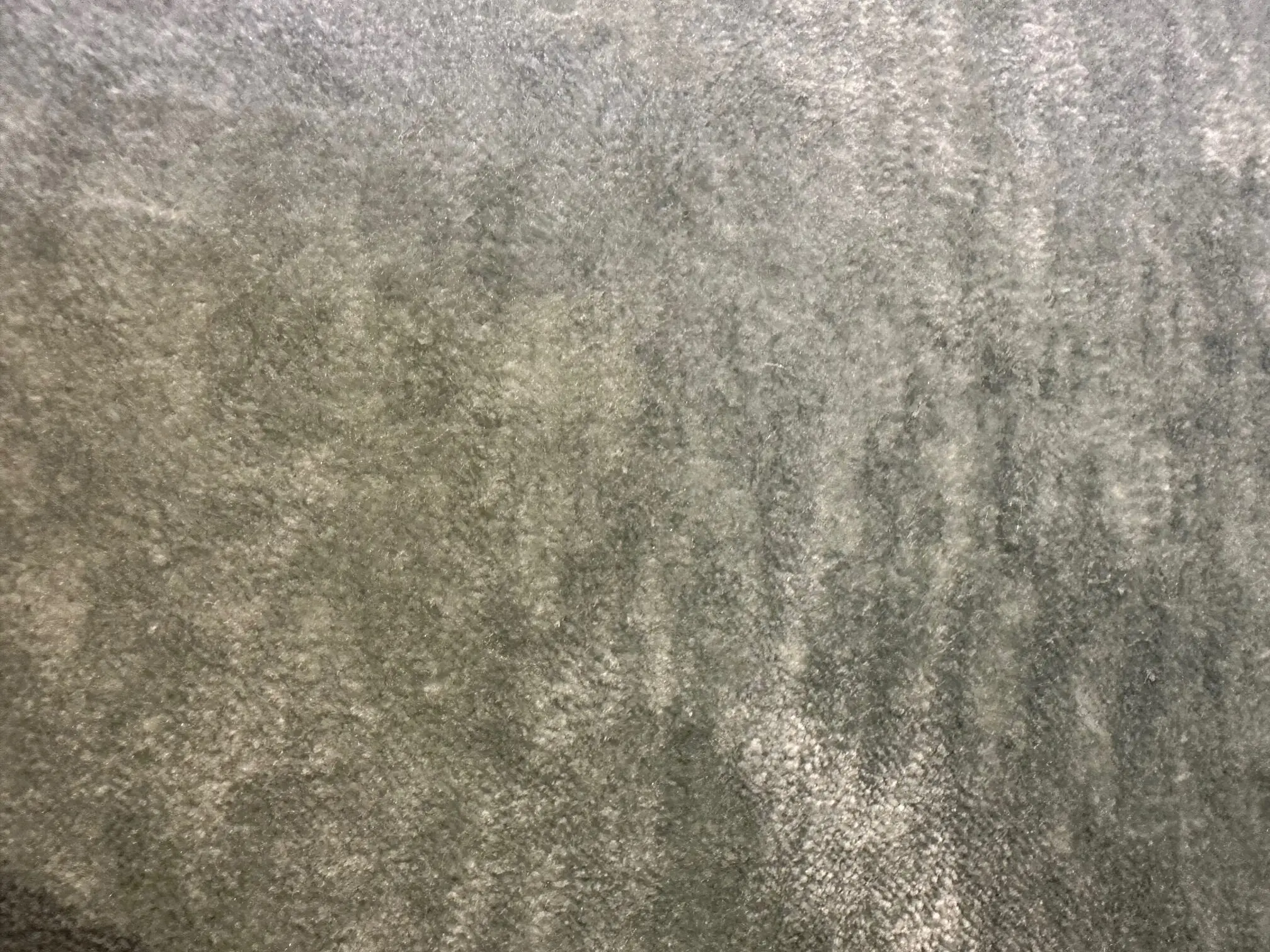 2 lovely Laura Ashley Lynden velvet looking green 3 seater sofas and matching pouf