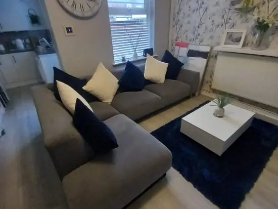 Scs charcoal corner sofa