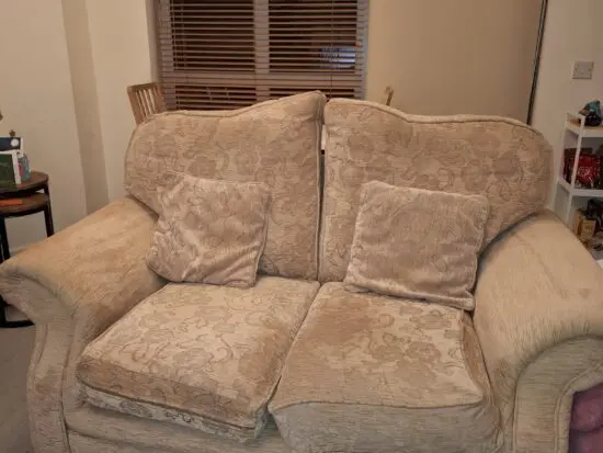 Beige Sofa 2 Seater
