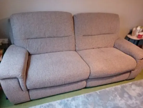 3 and 2 seater reclining sofa,s