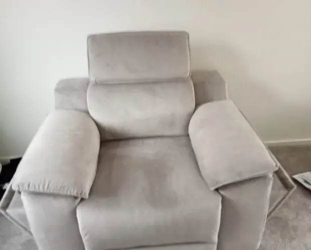 Sofology mink velvet Benz armchair